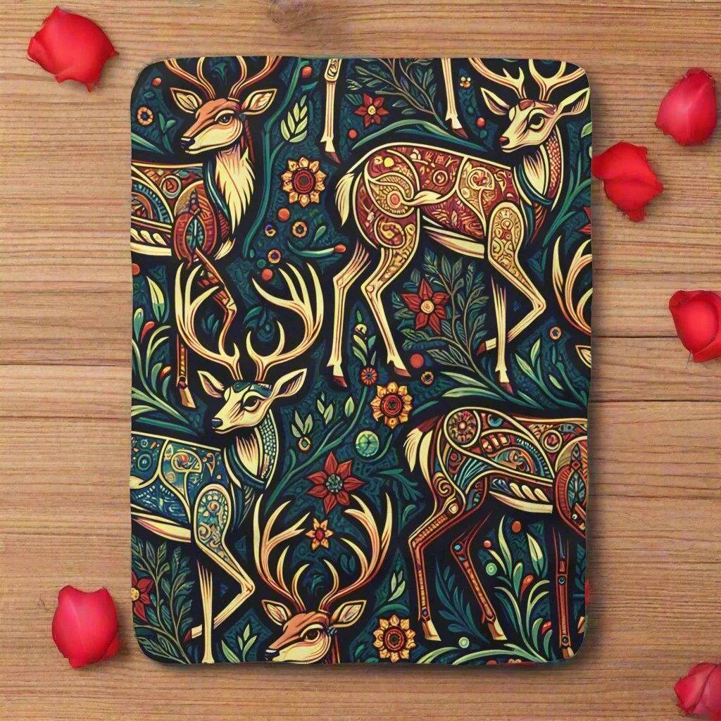 Deer, Fleece, Blanket