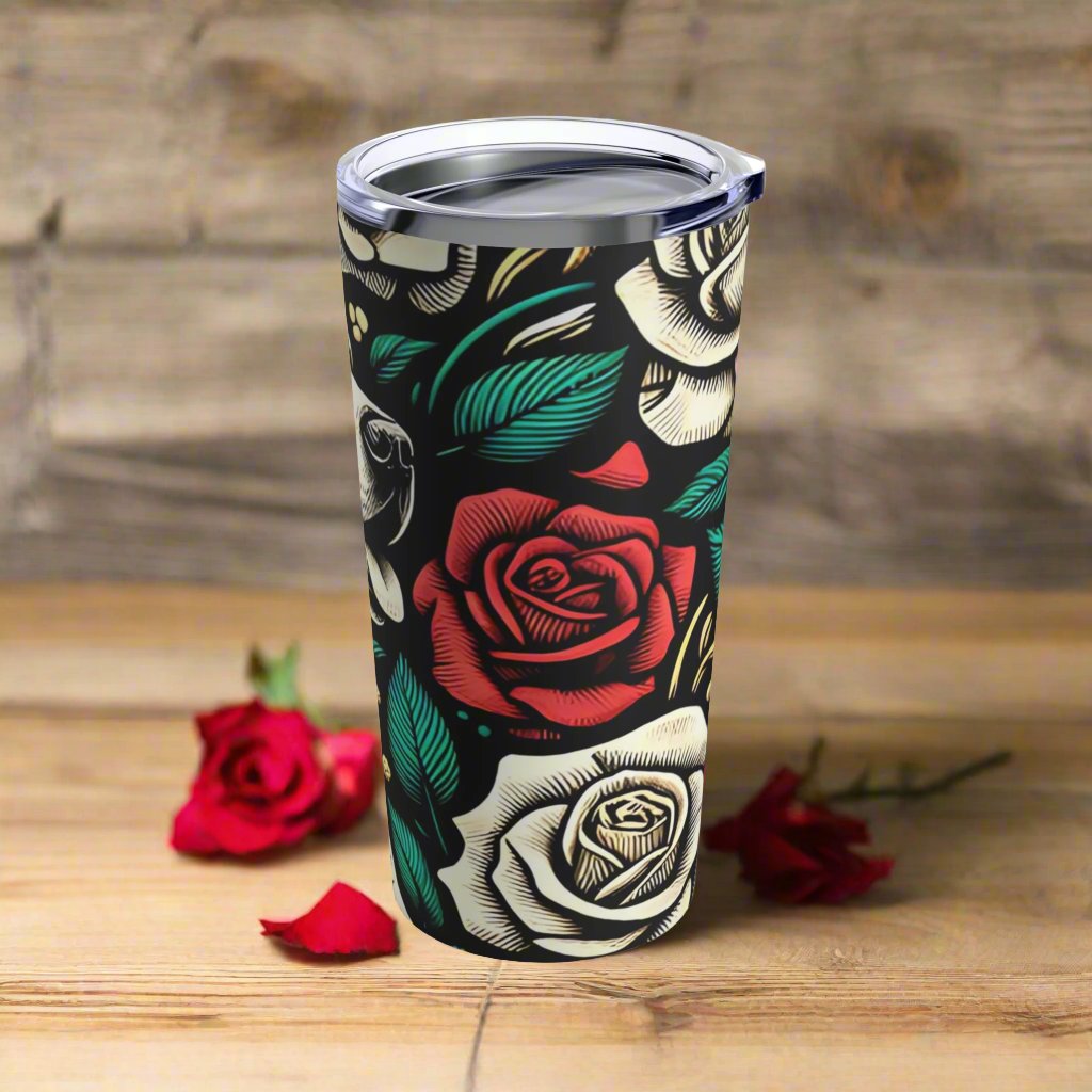 Labrador, 20oz, Tumbler, Dog, Rose