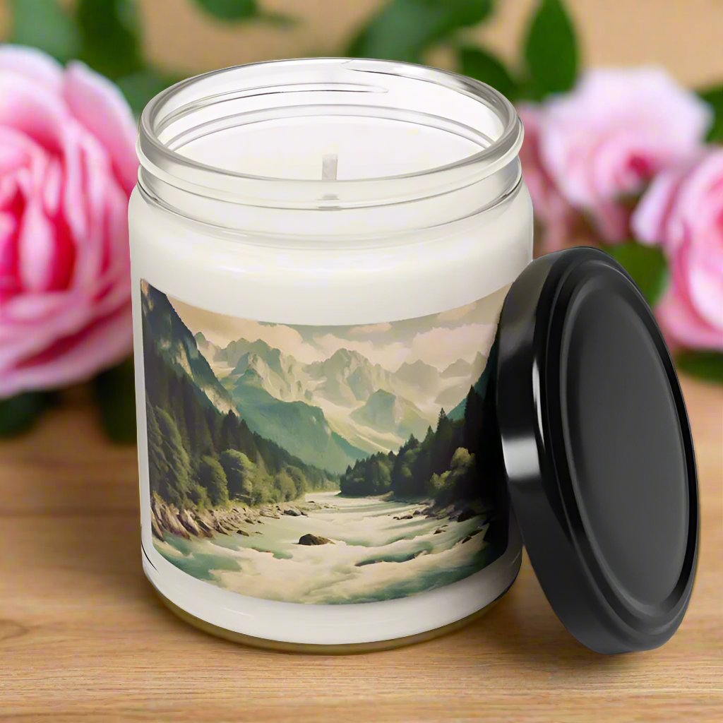 White Water, Rafting, Landscape, Soy, Candle